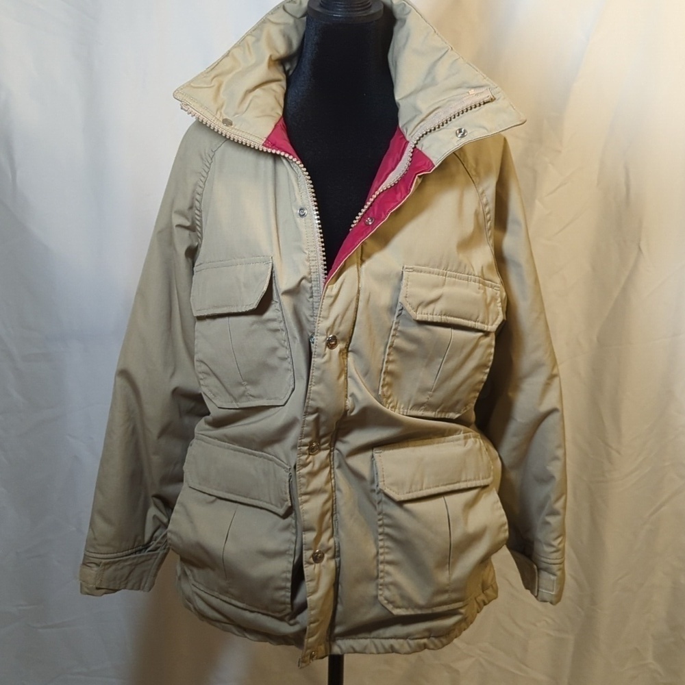 Woolrich vintage winter high collar Utility barn jacket women's size medium - Picture 4 of 16